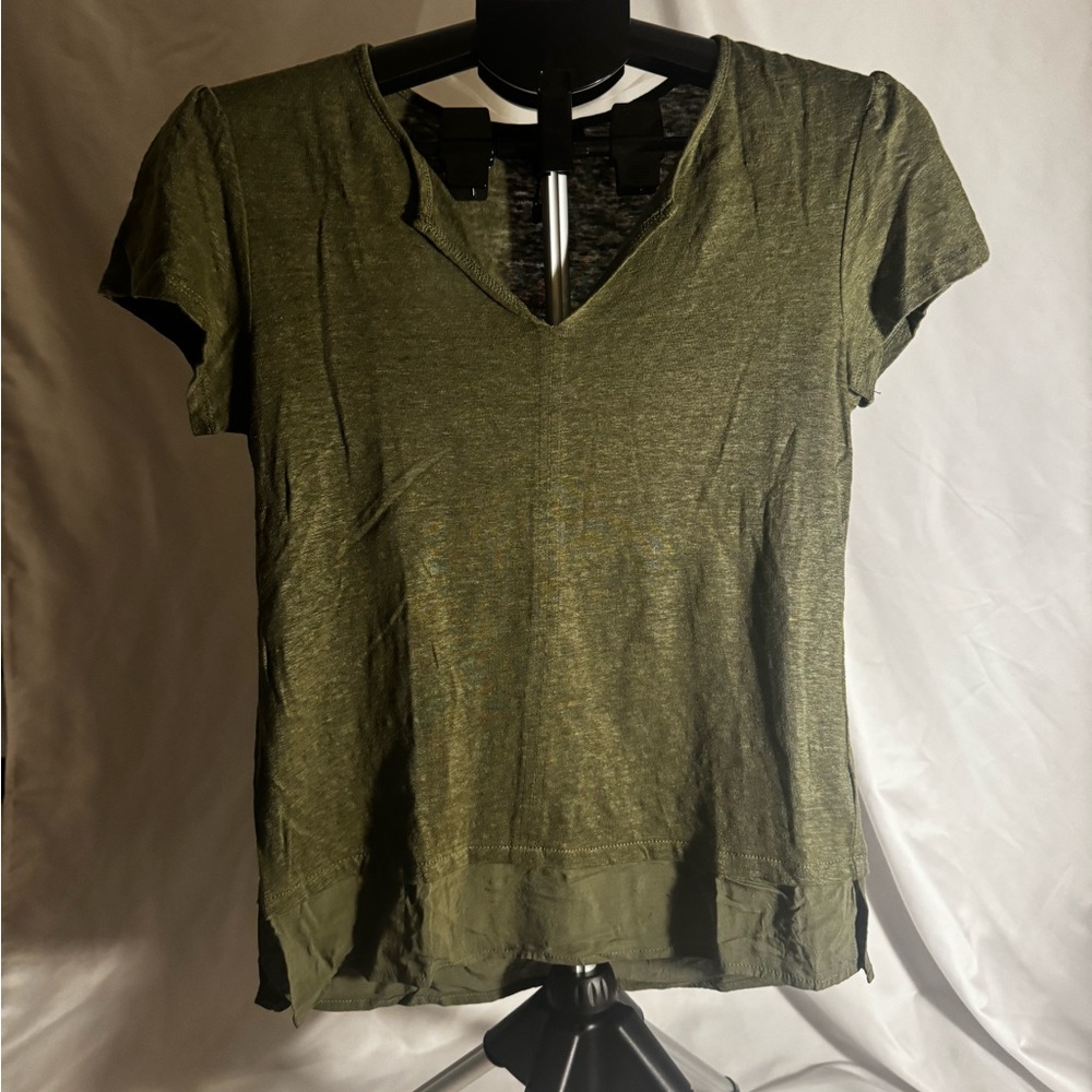 Sanctuary Olive Short Sleeve Tee